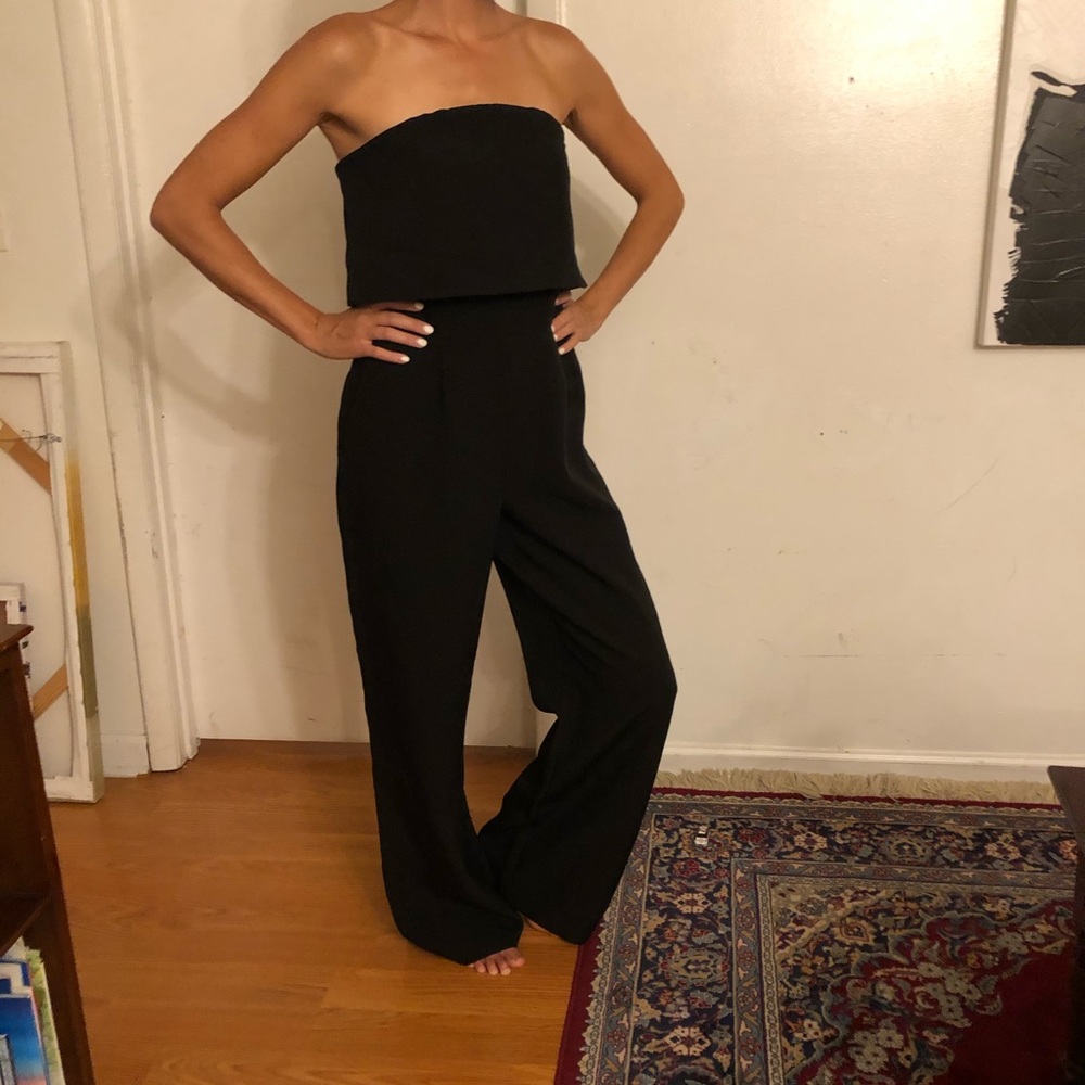 Express Sleeveless Wide Leg Jumpsuit